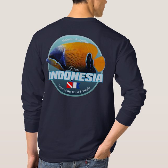 Camiseta Dive Indonésia (DD2) (Verso)