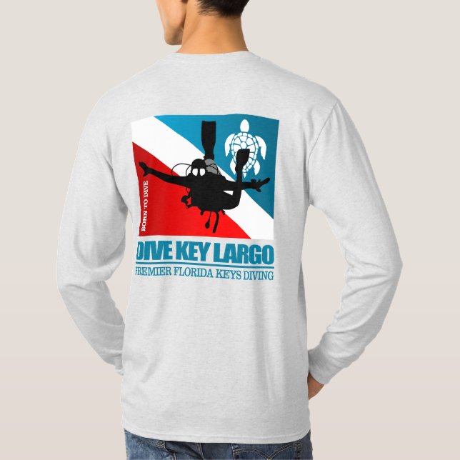 Camiseta Dive Key Largo DF2 (Verso)