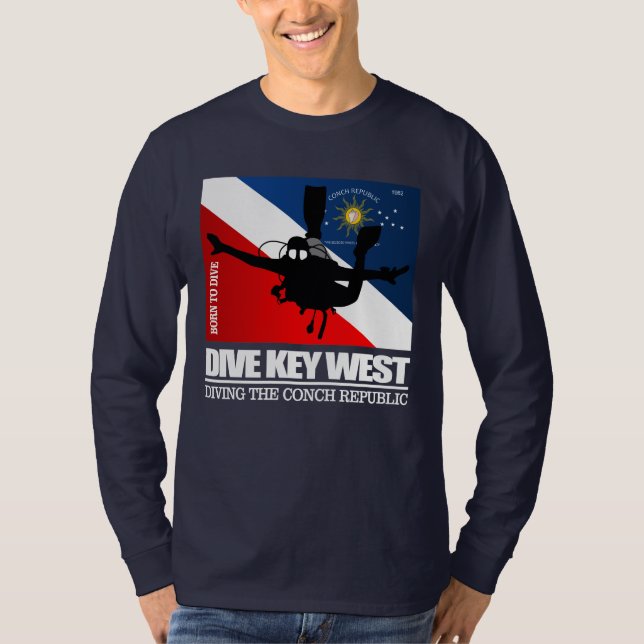 Camiseta Dive Key West DF2 (Frente)