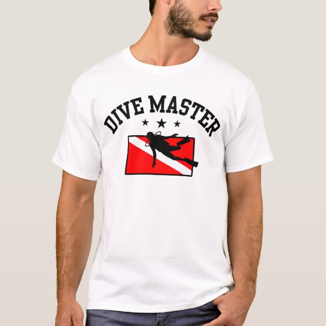 Camiseta Dive Master (Frente)