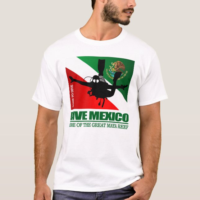 Camiseta Dive Mexico DF2 (Frente)