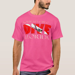 Camiseta Dive North Key Largo Florida Scuba Diving Snorkeli