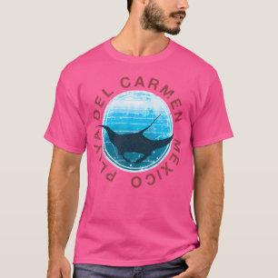 Camiseta Dive Playa Del Carmen México Mergulhando Manta