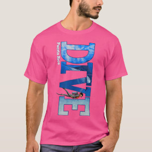 Camiseta Dive Porto Rico Scuba Merging Snorkeling