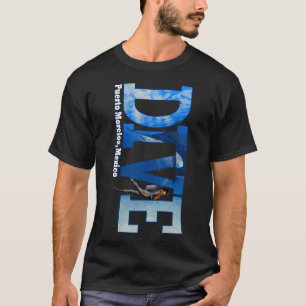 Camiseta Dive Puerto Morelos Scuba Merging Snorkeling