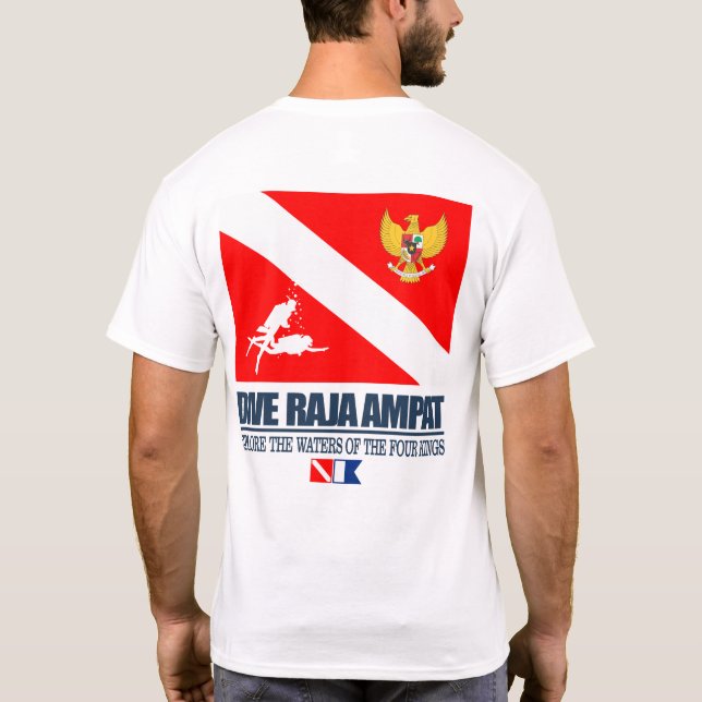 Camiseta Dive Raja Ampat (sq) (Verso)