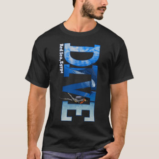 Camiseta Dive Red Sea Scuba Merging Snorkeling
