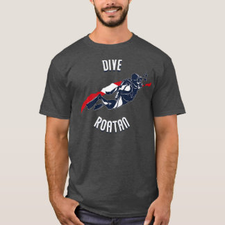Camiseta Dive Roatan Caribe Island Scuba Merging Roatan V