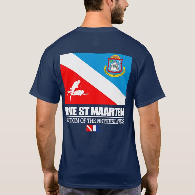 Camiseta Dive Rua Maarten (sq) (Verso)