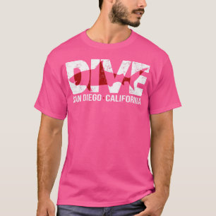 Camiseta Dive San Diego California Scuba Diving