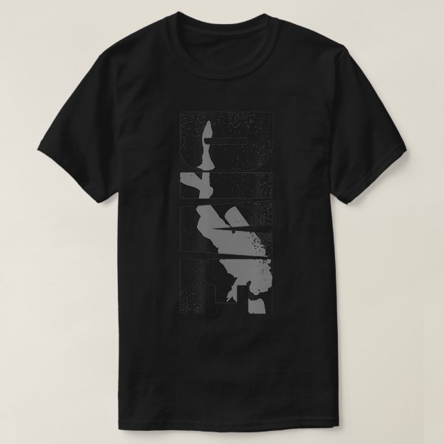 Camiseta DIVE Scuba Merging Vintage Scuba (Frente do Design)