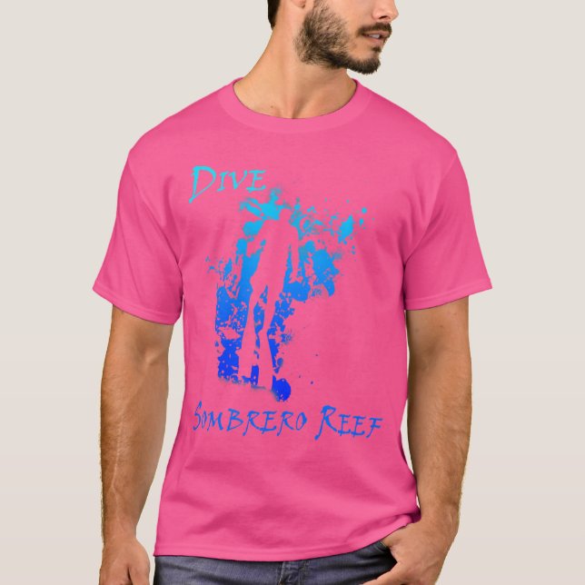 Camiseta Dive Sombrero Reef Florida Keys Vacing (Frente)