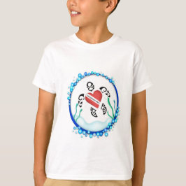 Camiseta DiveHeart Turtle Kids
