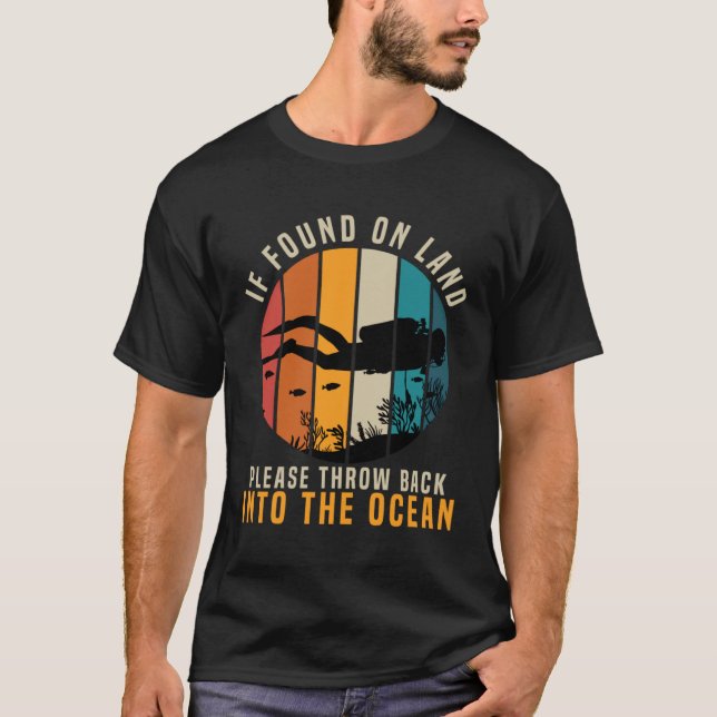Camiseta Diver & Diving in the Ocean (Frente)