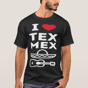 CAMISETA DIVER I LOVE TEX MEX CINCO DE MAYO FIESTA MEXICANA