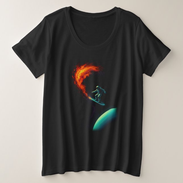 Camiseta Divergência Cósmica (Frente do Design)