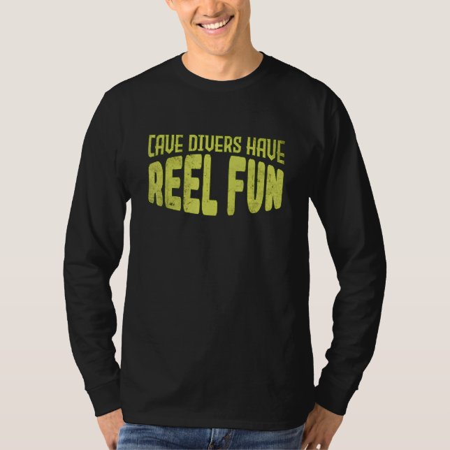 Camiseta Divers De Caverna Têm Muito Diversão (Frente)