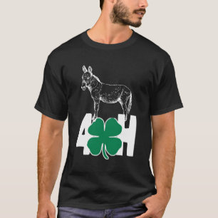 Camiseta Diversão 4-H Amor Burro Ou Burro Shirt