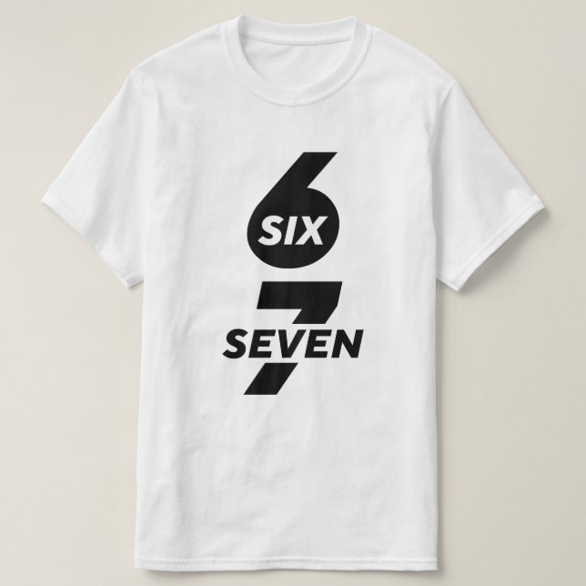 Camiseta Diversão 6 7 Memória Design 6 7 (Frente do Design)