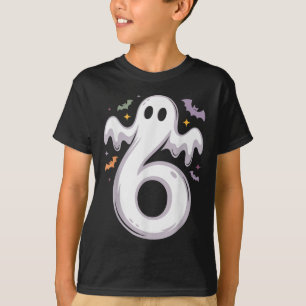 Camiseta Diversão 6 Fantasma Meme Fantasia de Halloween Com