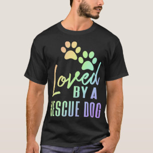 Camiseta Diversão Adorada Por Um Animal De Pet De Impressão