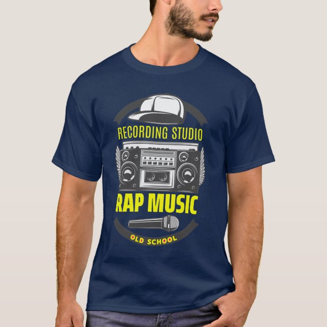 Camiseta Diversão antiga HIP HOP (Frente)