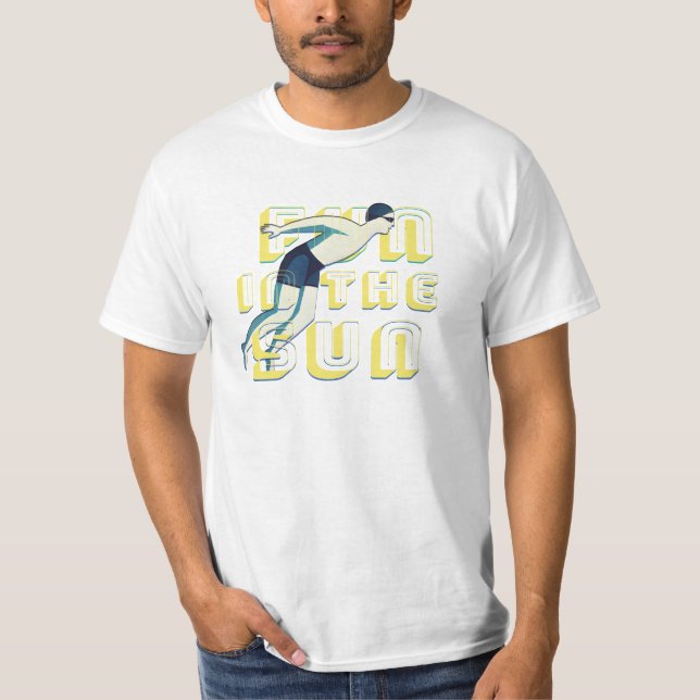 Camiseta Diversão ao Sol (Frente)