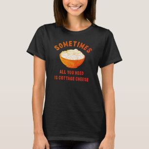 Camiseta Diversão Às Vezes Tudo o Que Você Precisa é Queijo