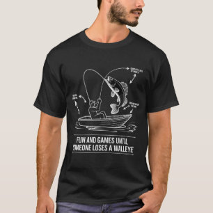 Camiseta Diversão até que alguém perca um Olho-de-Pavão En