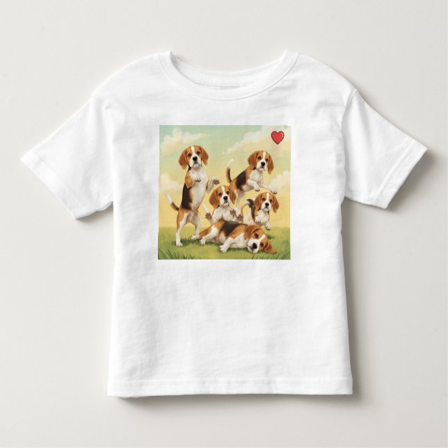 Camiseta Diversão Beagle! (Frente)
