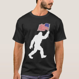 Camiseta Diversão BIGFOOT 4 de julho Dia da Independência d