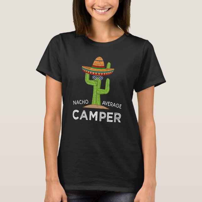 Camiseta Diversão Campanha Humor Meming Camper (Frente)