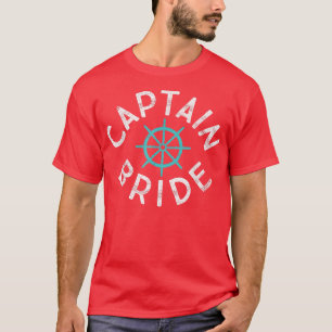 Camiseta Diversão Capitão Bride Noturno Náutico Horário de 