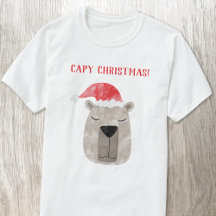 Diversão Capybara Personalizada Natal