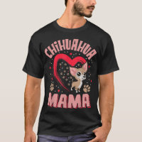 Diversão Chihuahua Mama Pet Lover Roupa Dog Chichi