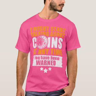 Camiseta Diversão Coletor de Moedas Coleção de Moedas