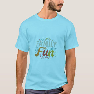 Camiseta Diversão da família