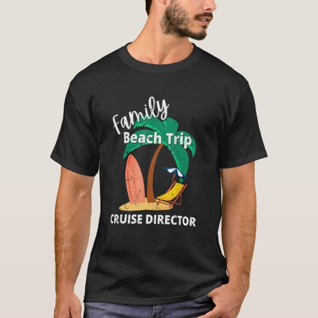 Camiseta Diversão da Família Beach Road Trip Legal Cruise D (Frente)