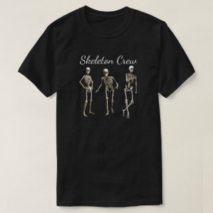 Camiseta Diversão da "Skeleton Crew" Skeleton Design T-Shi