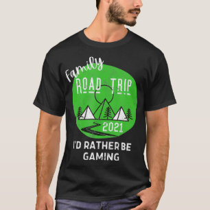 Camiseta Diversão Da Viagem Familiar De 2021 Ser Preferenci