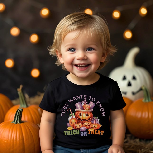 Camiseta Diversão de Abóbora Cachorro de Halloween (Criador carregado)