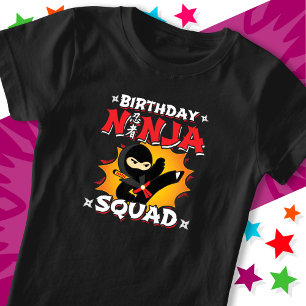 Camiseta Diversão de Aniversário em Estilo de Quadrinhos Es