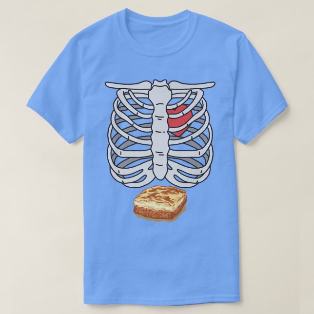 Camiseta Diversão de Anúncio de Gravidez de Pizza de Shephe (Frente do Design)