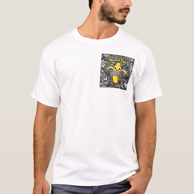 Camiseta Diversão de Banana de Fita Duct (Frente)