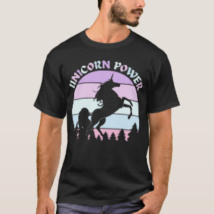 Camiseta Diversão de Energia do Unicórn