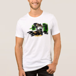 Camiseta Diversão de inverno com lobos