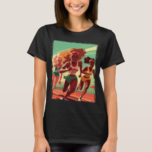 Camiseta Diversão de Longa Distância entre o País e a Mulhe