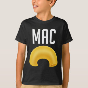Camiseta Diversão de Macaroni e Figurino do Dia das Bruxas