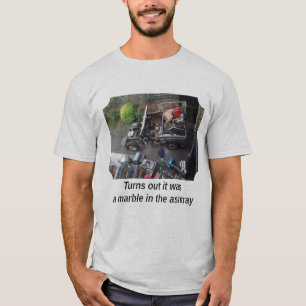 Camiseta diversão de manutenção de carros