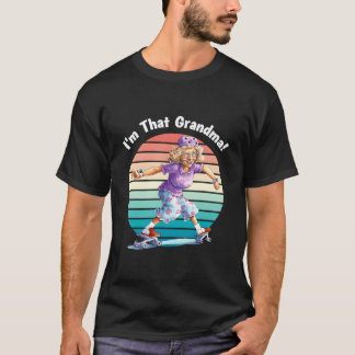 Camiseta Diversão de Moto da Vovó T